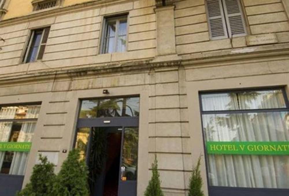 מילאנו Hotel Cinque Giornate מראה חיצוני תמונה